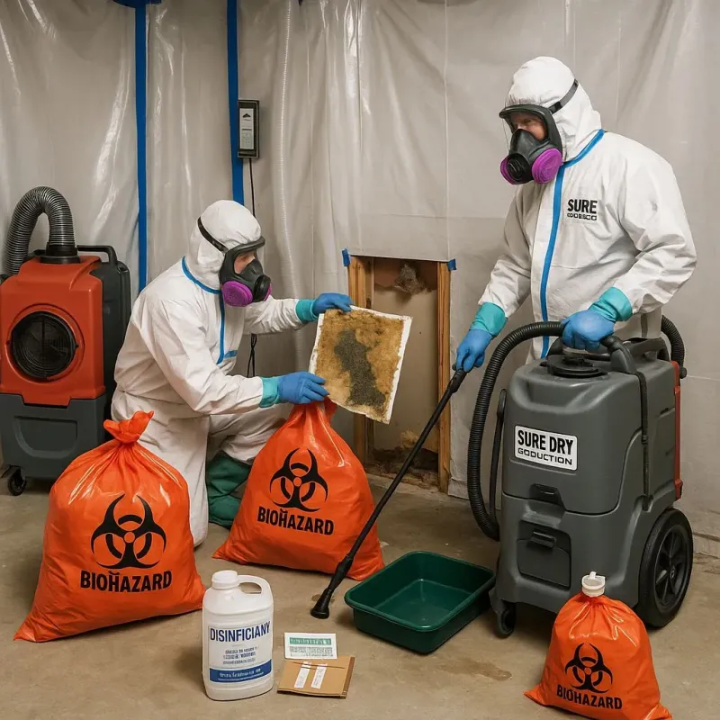 Contaminated Water Handling Protocols process in Akron, NY