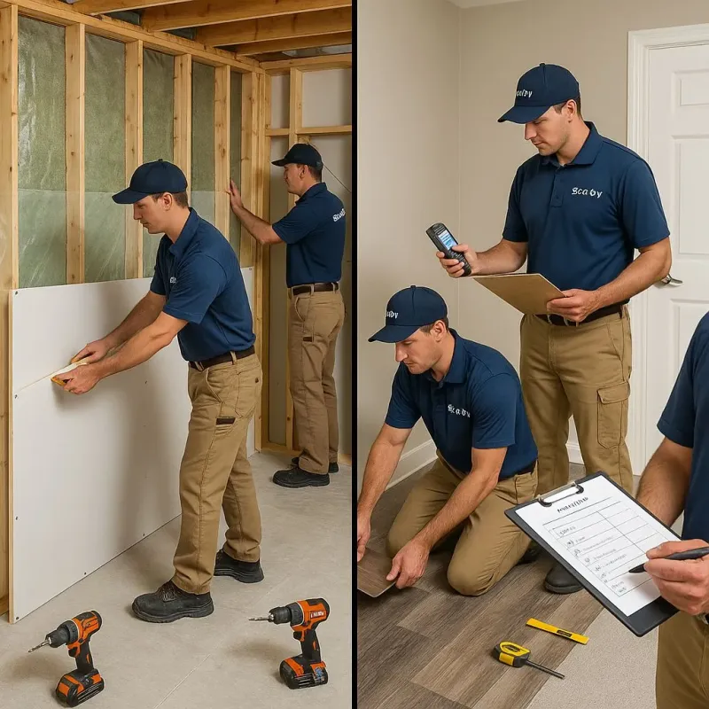 Repairs and Reconstruction process in Akron, NY