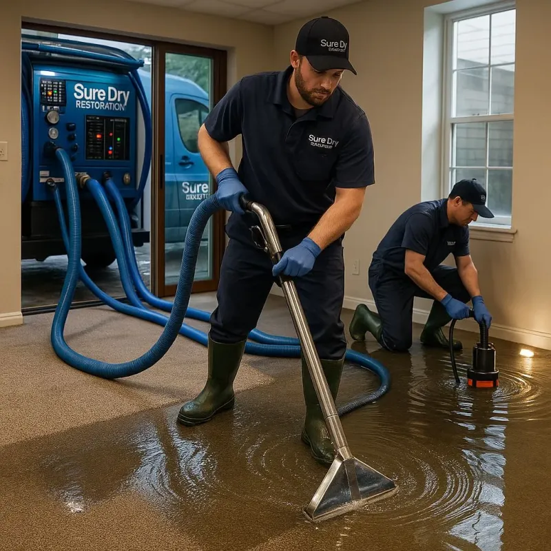 Water Extraction and Removal process in Akron, NY